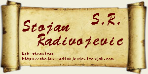 Stojan Radivojević vizit kartica